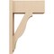 Ekena Millwork 7 1/2-in W x 16-in D x 24-in H Funston Block Rough Cedar Woodgrain TimberThane Outlooker, Primed Tan OUTUR075X16X24FST44RCPR - alternate 4